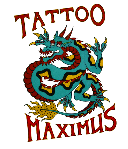 Tattoo Maximus Dragon centerpiece design